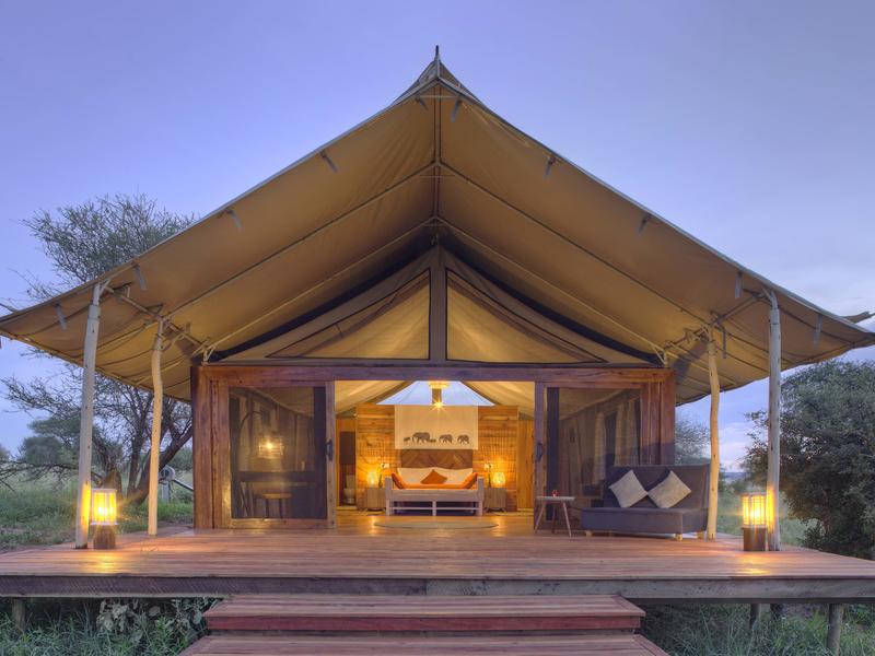 Je bekijkt nu Tarangire Ndovu Tented Lodge