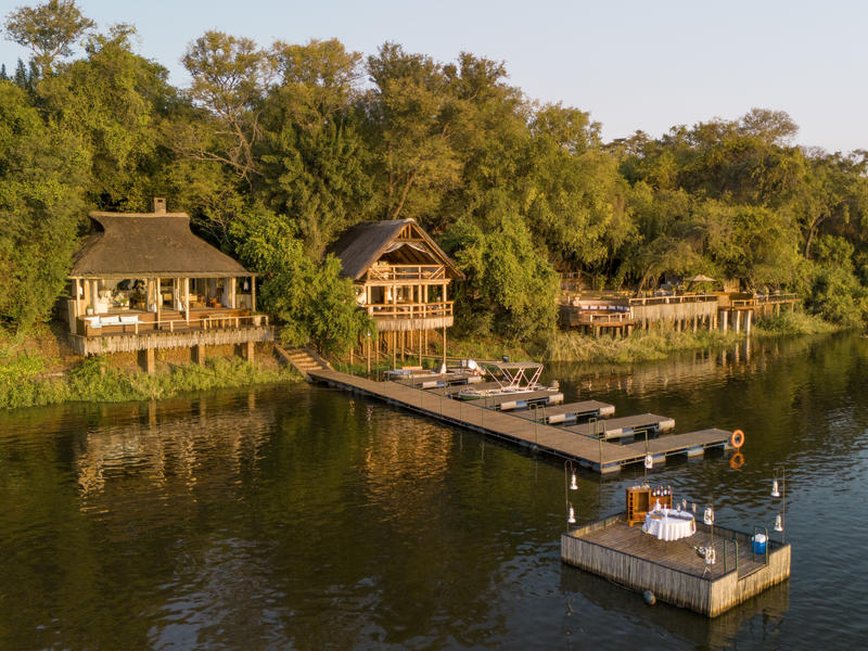 Je bekijkt nu Tongabezi Lodge